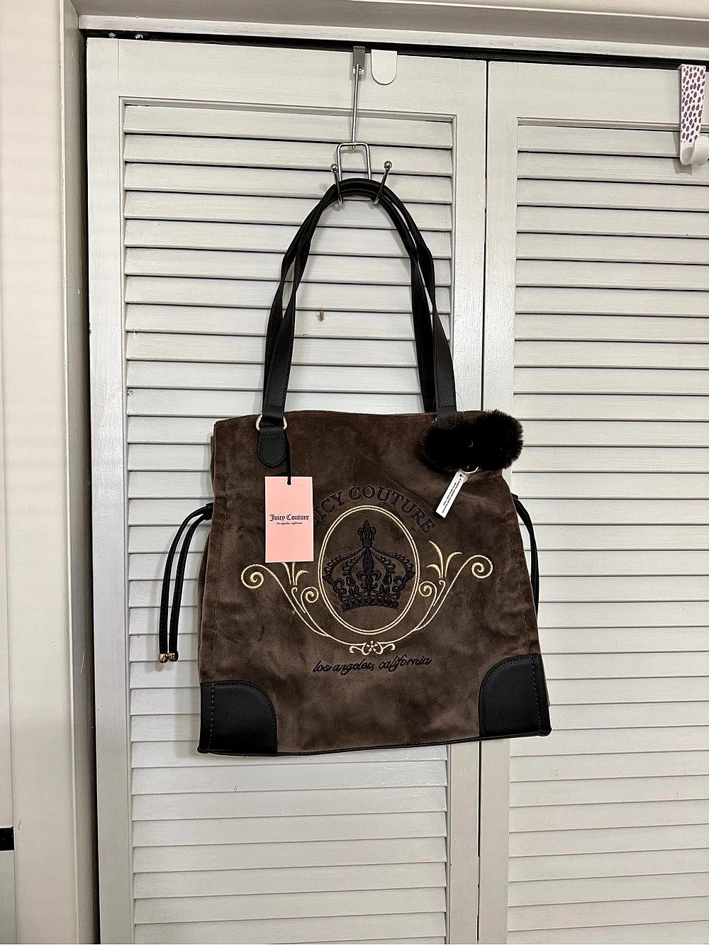 Juicy Couture Magnifique Tote Bag Brown & Black
